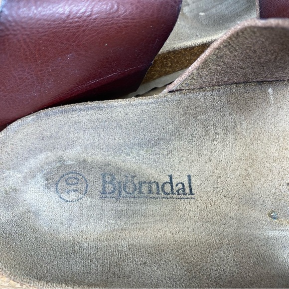 Björndal Women’s Big Buckle Candace Slip On Sandals Size 10 - Picture 7 of 8